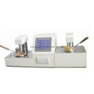 ASTM D92 ASTM D93 Fully Automatic Open/Closed Flash Point Tester