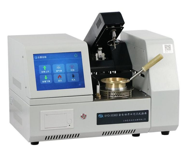 ASTM D92 SYD-3536D Automatic Cleveland Open Cup Flash Point Tester for Oil Testing