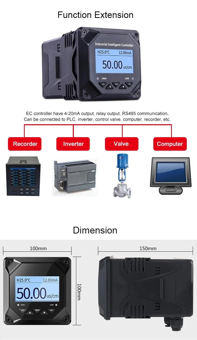 pH TDS Ec Meter Digital Conductivity Meter Manufacturers