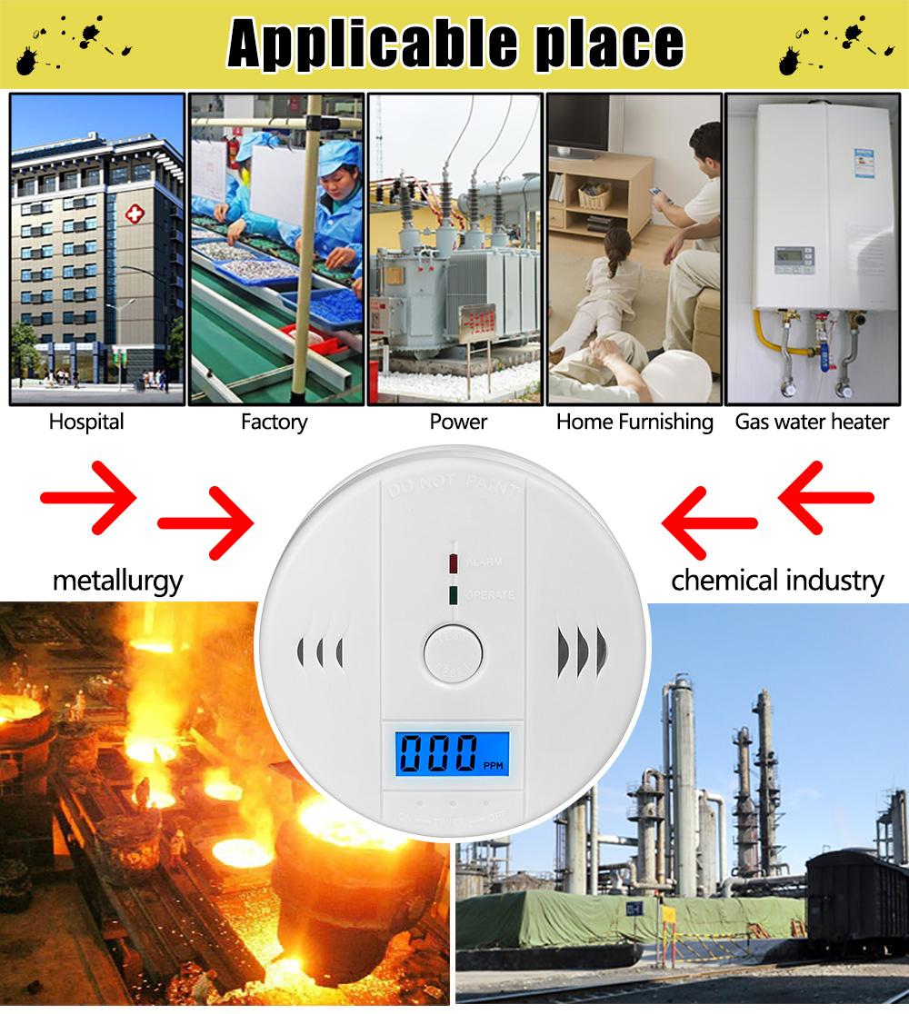 CE Certificate Carbon Monoxide Detector for Safe