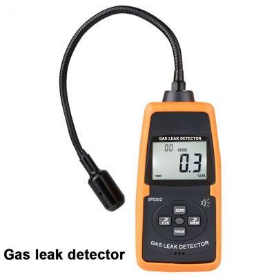 Methane Gas Detector with Sound &amp; Light Alarm 0-10000ppm 0-20% Gas Aalyzing Tools
