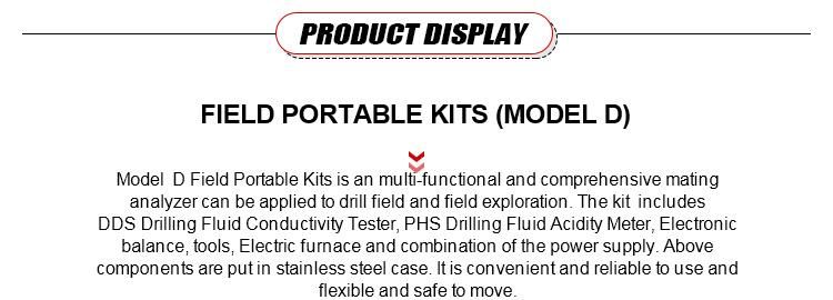 Portable Kits For Drilling Fluid
