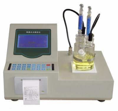 Oil Trace Moisture Analysis Coulometric Karl Fischer Titrator