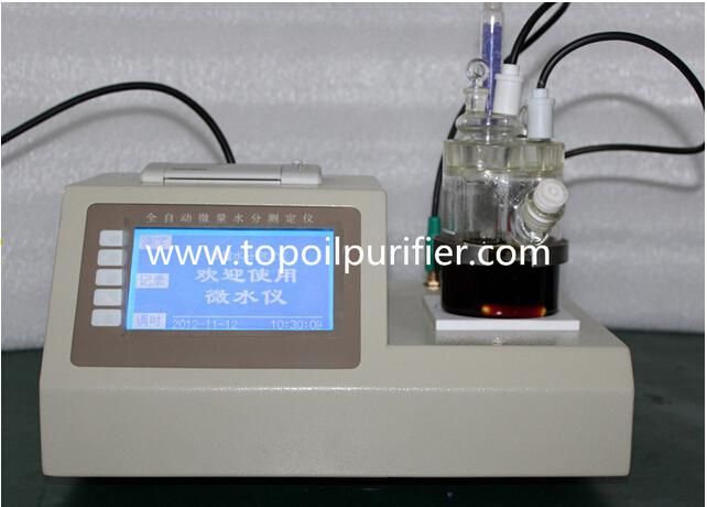 Karl Fischer Lube Oil Transformer Oil Water Titrator Analyzer (TPD-2G)