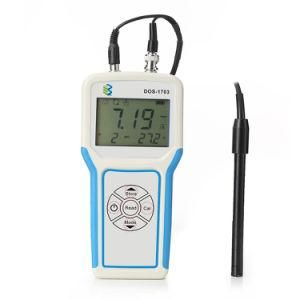 Aquaculture Pocket Do/Ec/pH/Salinity Meter Portable Dissolved Oxygen Meter for Farm Fishing