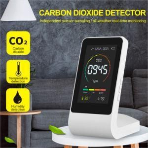 Air Measuring High Accurate CO2 Monitor Sensor Portable Carbon Dioxide Detector Indoor Air Quality CO2 Tester Desktop CO2 Meter