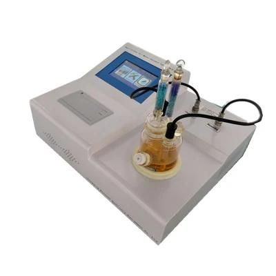 ASTM D6304 ASTM D1744 Coulometric Kf Moisture in Oil Analyzer