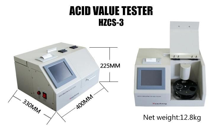 China Electric Manual Industrial Oil Total Acid Number Tan Analyzer