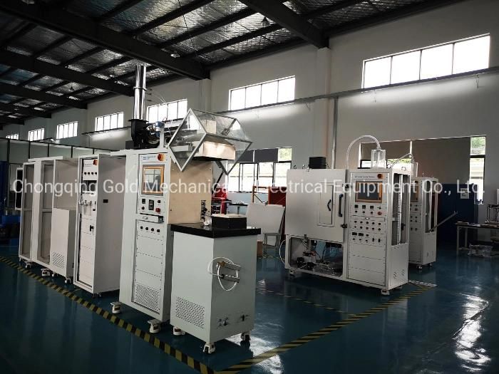 ISO9239-1 Flooring Radiant Panel Tester Burning Testing Equipment