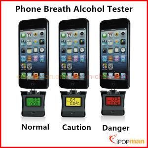 2 in 1 Alcohol Tester Designed for Both Apple and Android Devices Digital Alcohol Tester