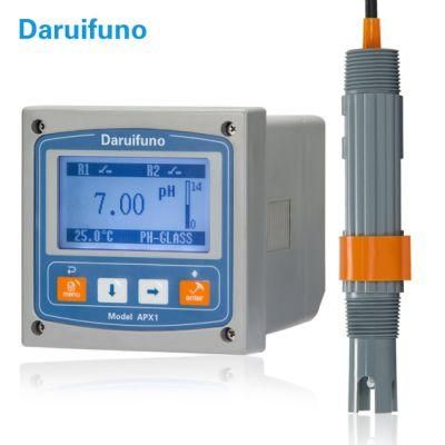 Temperature Detection Online pH Controller Water pH Meter for Chemical