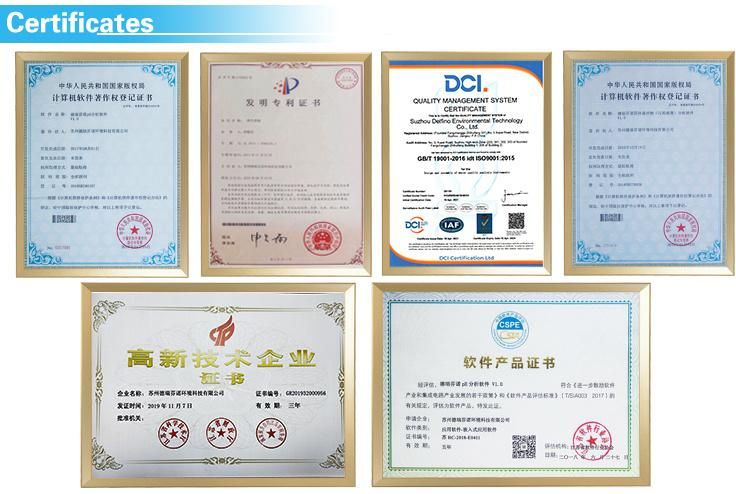 Temperature Compensation Online pH Equipment pH Meter for Electroplating