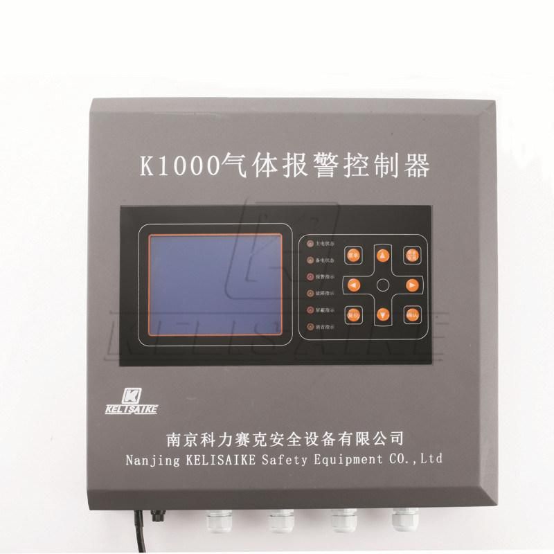 4 Channels Wall-Mounted Gas Detection Controller Supplying DC 24V