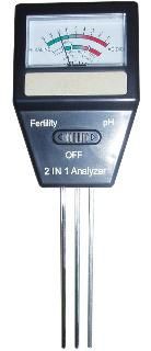Soil pH Moisture Lux Fertility Tester Meter