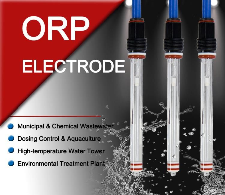 Industrial Online High Temperature Glass pH ORP Probe Sensor