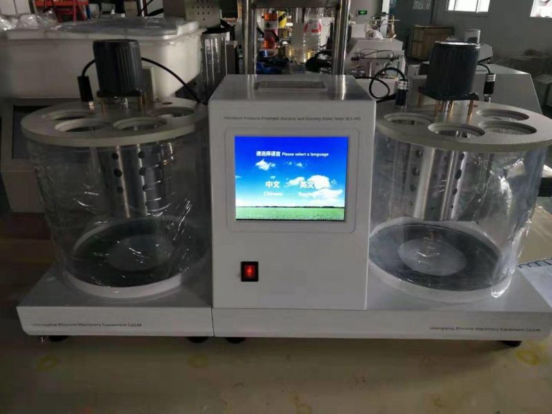 ASTM D445 Kinematic Viscometer Lubricant Oil Viscosity Testing Instrument