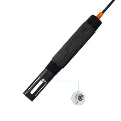 PPS Plastic Enclosure Industrial pH Electrode Online pH Sensor