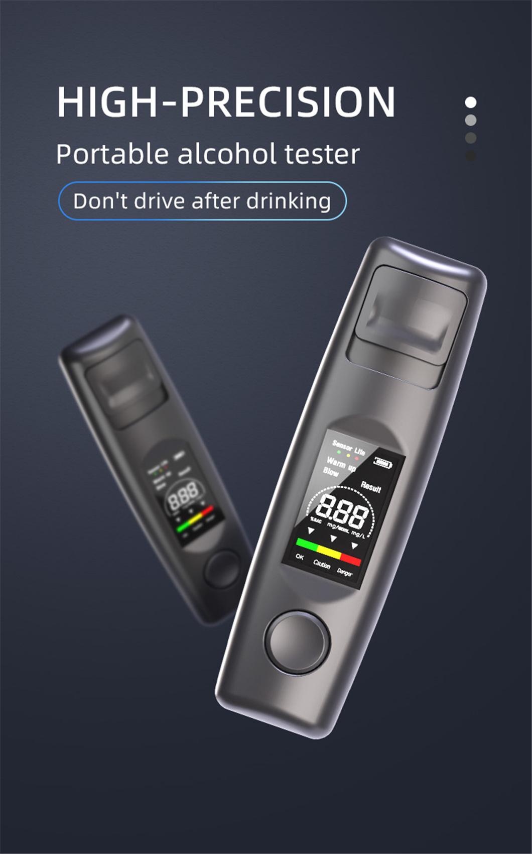 Breath Alcohol Checker Wholesale Detector Breathalyser Mini Alcohol Tester Breathalyzer