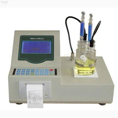 Automatic Petroleum Products Micromoisture Coulometric Karl Fischer Titrator