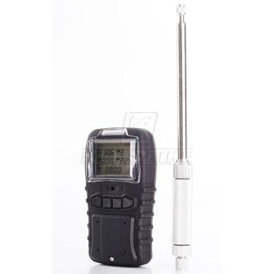 Portable 4 in 1 Multi Gas Detector for Gas Leak Monitoring