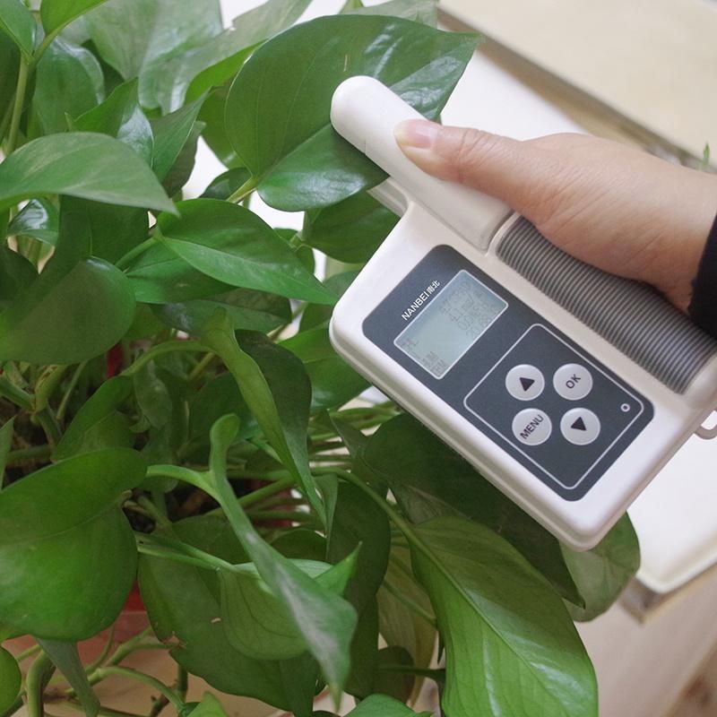 Leaf Nitrogen Chlorophyll Temperature Testing Plant Nutrient Tester