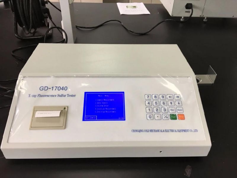 ASTM D4294 X-ray Fluorescence Sulfur-in-Oil Analyzer