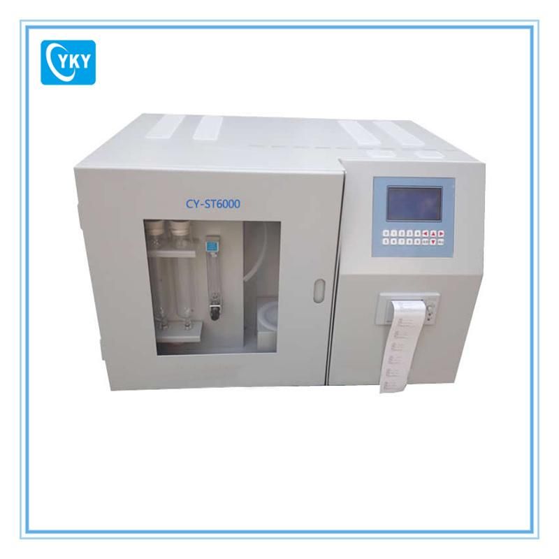 Lab Automatic Sulfur Analyzer with Printing Function