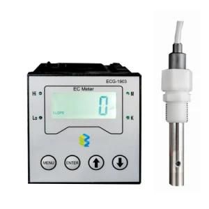 High Accuracy RS485 Hydroponic Controller pH Ec TDS Pump Digital ECG-1903 Conductivity Meter TDS Controller for Power Plant