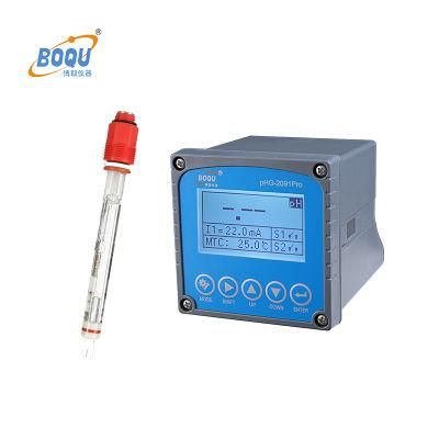 Boqu pH-5806 Factories Price Water Online High Temperature Fermentation Bio-Organic pH Sensor Meter
