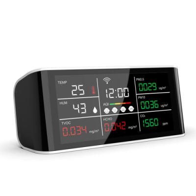 CO2 Meter Pm2.5 Air Quality Monitor Dust Smoke Measuring Sensor Meter