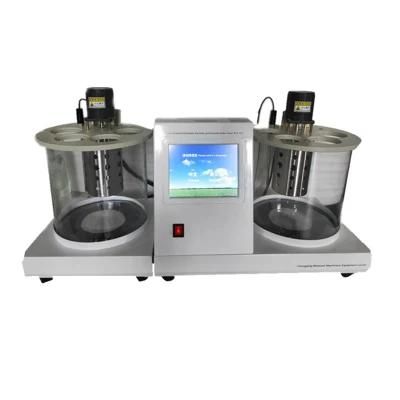 ASTM D445 Kinematic Viscometer Lube Oil Viscosity Analyzer