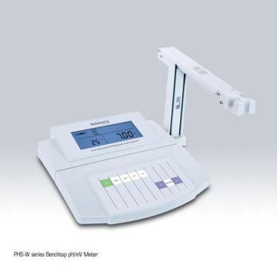 Benchtop pH Meter Electrochemical Instrument 2-Point Calibration