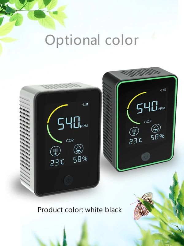 Smart Indoor Digitale Airi Monitor Portable CO2 Meter