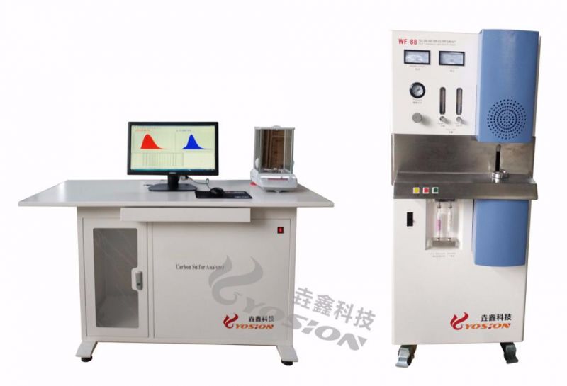 Carbon-Sulfur Analyzer Equipped with Special Designed Software for Windows System