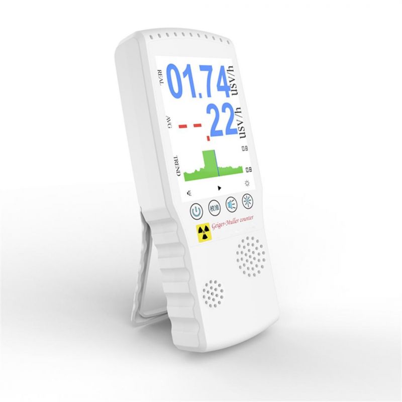 Portable Geiger Counter Dosimeter Alarm Electromagnetic Telepole Radiation Detector