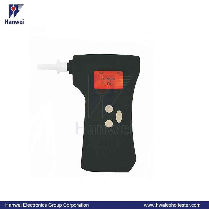 Modular Fuel-Cell Sensor Breathalyzer Commercial Breath Alcohol Tester with Red Backlight