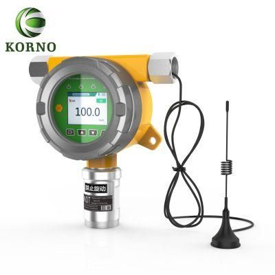 Wall Mounted Fixed Bromine Br2 Gas Detector with Wireless Transmitter