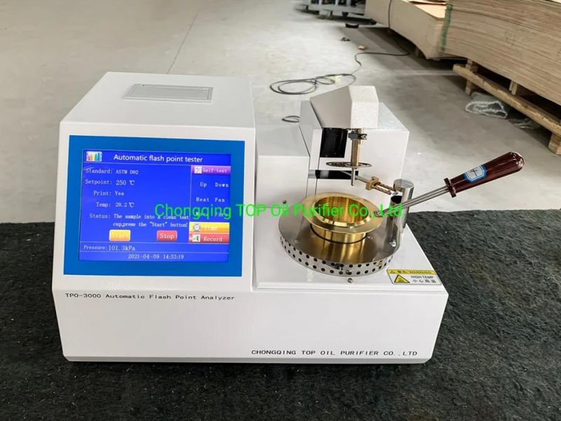 Automatic Transformer Oil Flash Point Tester (TPO-3000)