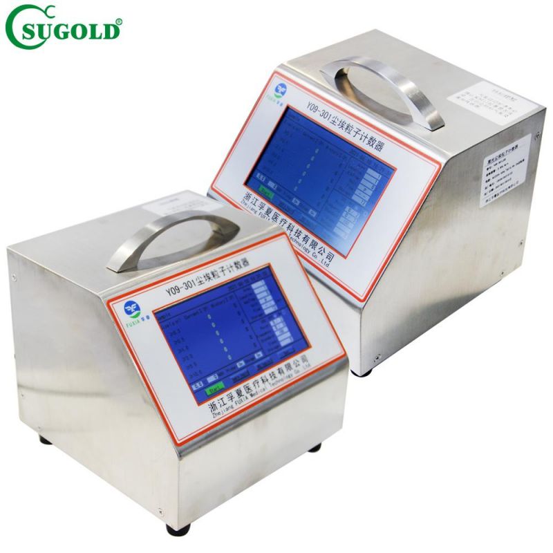 Y09-301AC/DC 2.83L/Min Laser Airborne Particle Counter