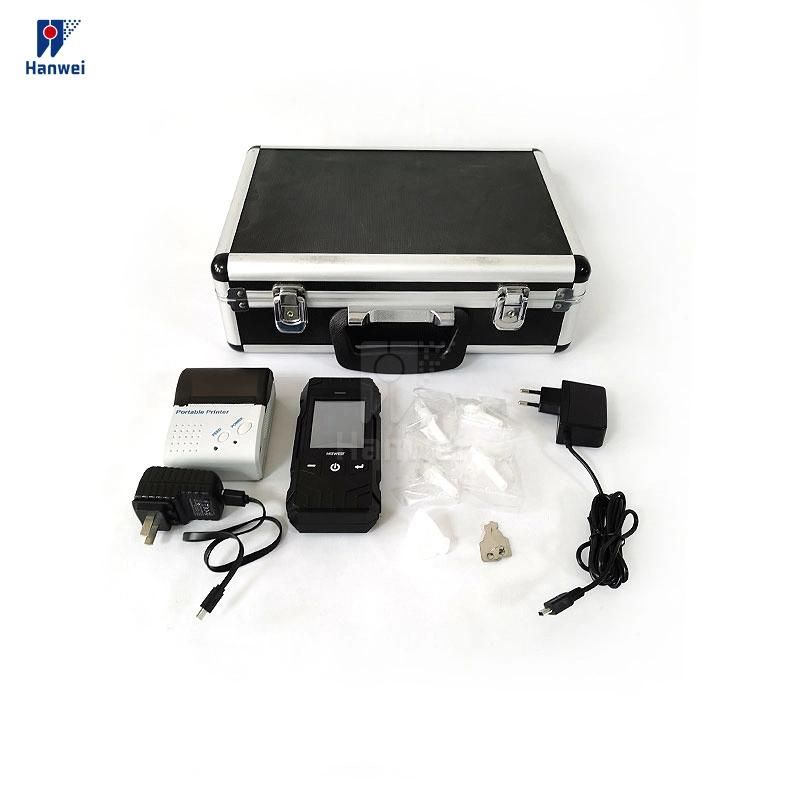 Japanese Industrial Digital LCD Alarm Alcohol Tester Law Enforcement Portable Breath Alcohol Detector