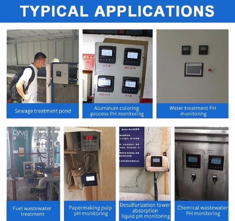 High Accuraci pH Meter Function of pH Meter Ec pH Tester in Line pH Meter