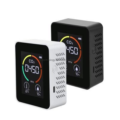 2021 Mini Handheld Portable Medidor De CO2 Carbon Dioxide Detector Sensor Monitor CO2 Meter