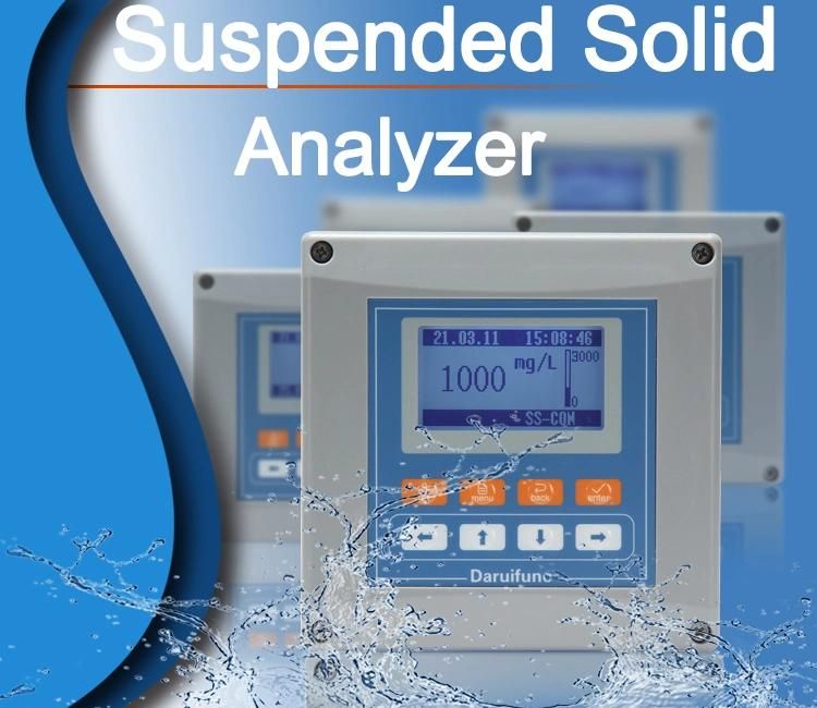 Adjustable Backlight Digital Suspended Solids Controller Water Ss Meter for Water Analysis