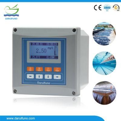 Water Treatment Analog Cl Controller Ec/Do/Tu/Cod/pH/ORP/Chlorine Meter for Flow Cell