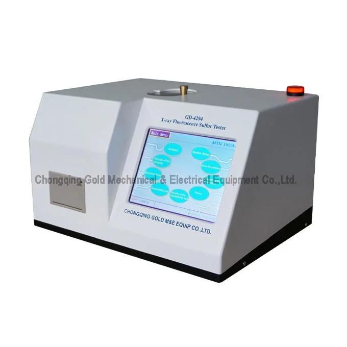 ASTM D4294 Portable 50 Ppm Sulphur Content Analyser