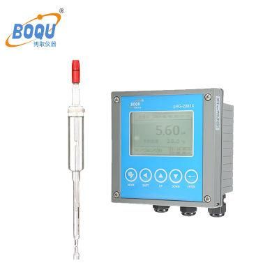 Boqu Phg-2081X High Temperature Resistance with Refillable Electrolyte pH Sensor for Fermentation and Pharmaceutical Industry Online pH Meter