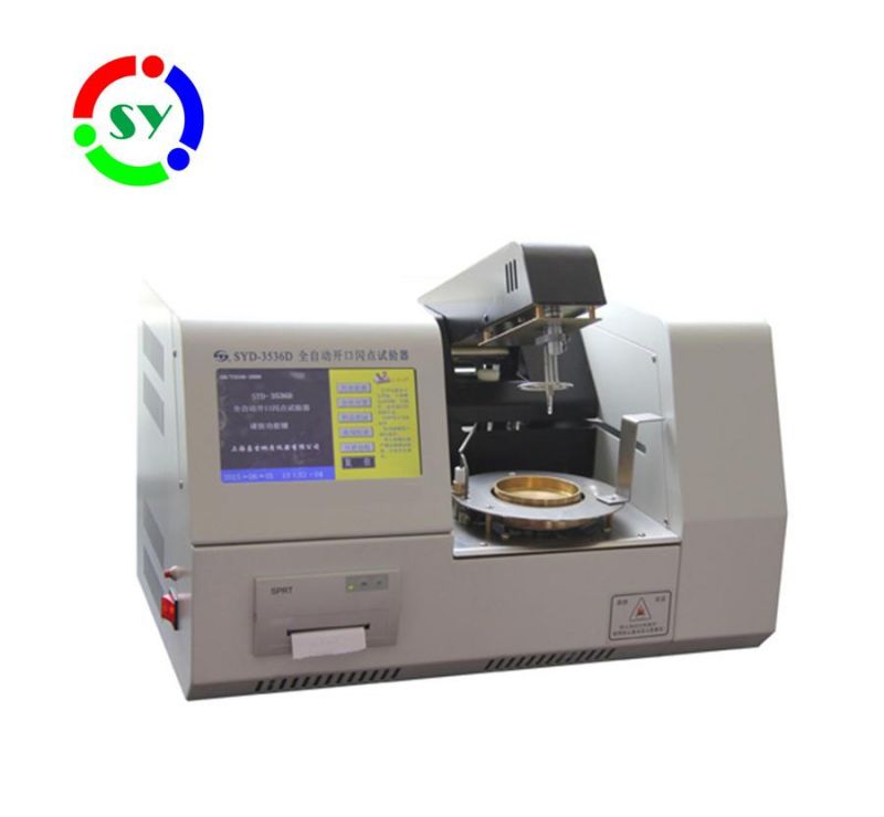 Sy-3536D Fully-Automatic Cleveland Open Cup Flash Point Tester