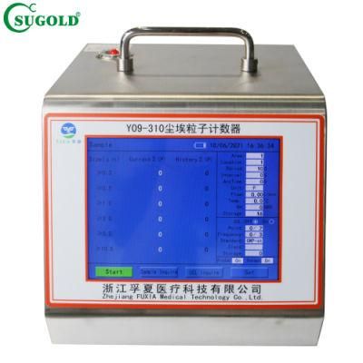 Y09-310acdc Battery Operated 28.3L/Min Laser Particle Counter