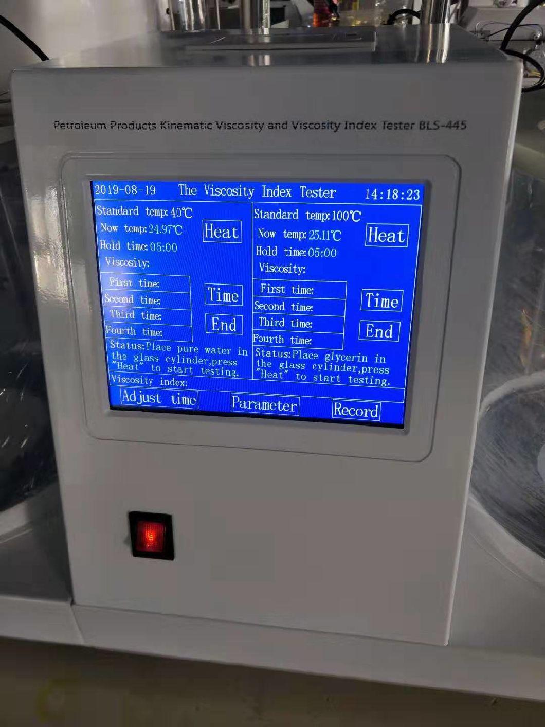 Laboratory Lubricant Oil ASTM D445 Kinematic Viscosity Measuring Apparatus