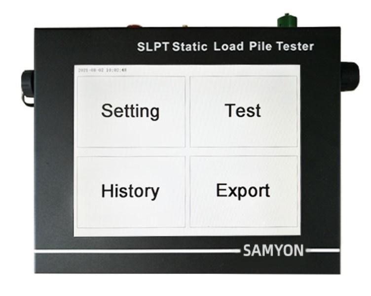 Reflection Wave Method Pile Integrity Tester